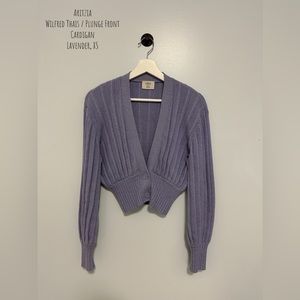 Aritzia | Wilfred Thais / Plunge Front Cardigan | Lavender, XS